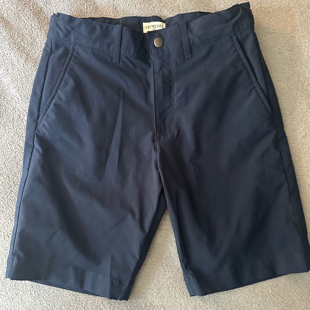 Crewcuts Dark Blue Men's Flat Front Shorts